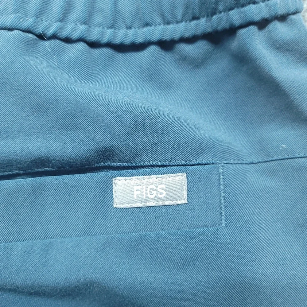 FIGS Technical Collection Zamorra Scrub Joggers Blue MXXSW2004 Mens Small